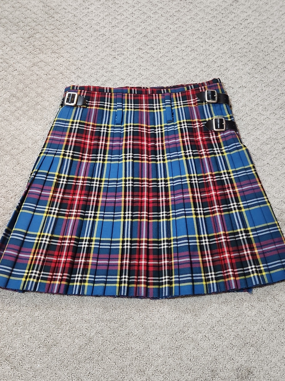 J. Higgins Clan Macbeth Modern Tartan Plaid Heavy Weight Wool Custom Dress Kilt - Picture 7 of 16